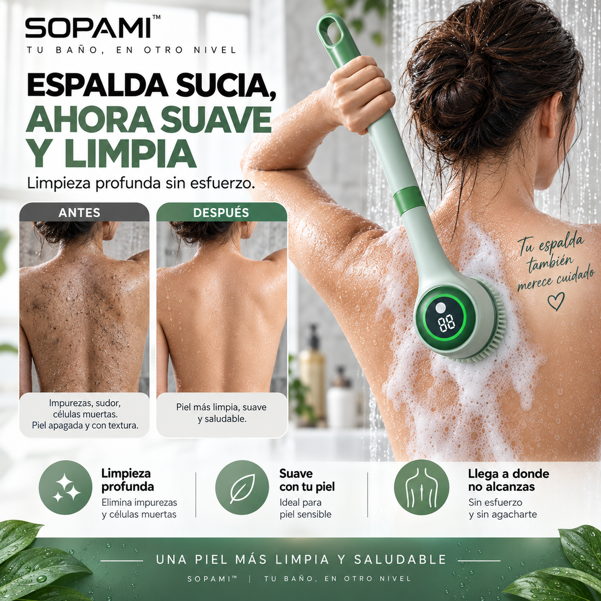 LAVASMART🧼| LLEGA A LOS LUGARES MAS DIFICILES Y ELIMINA LA SUCIEDAD✅👌