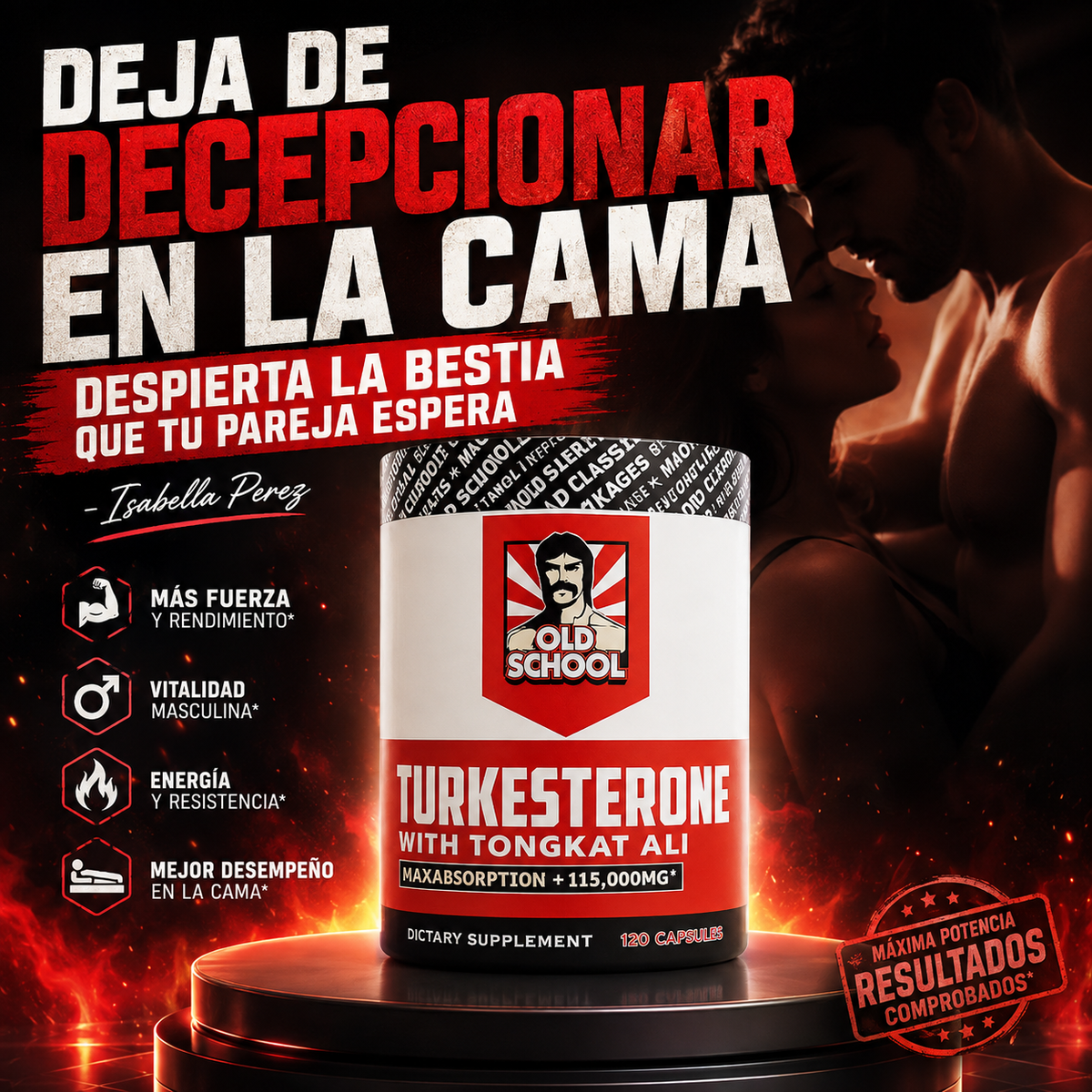TURKESTERONA💥~ VUELVETE UNA BESTIA EN LA CAMA HOY MISMO!!🕛‼️